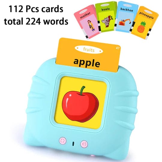 Talking card reader