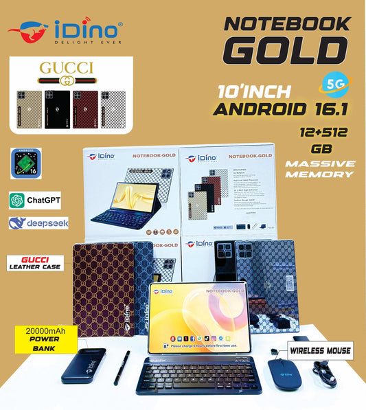 Notebook Gold