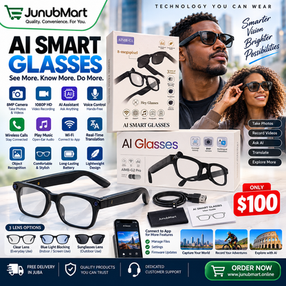 Ai smart camera glasses